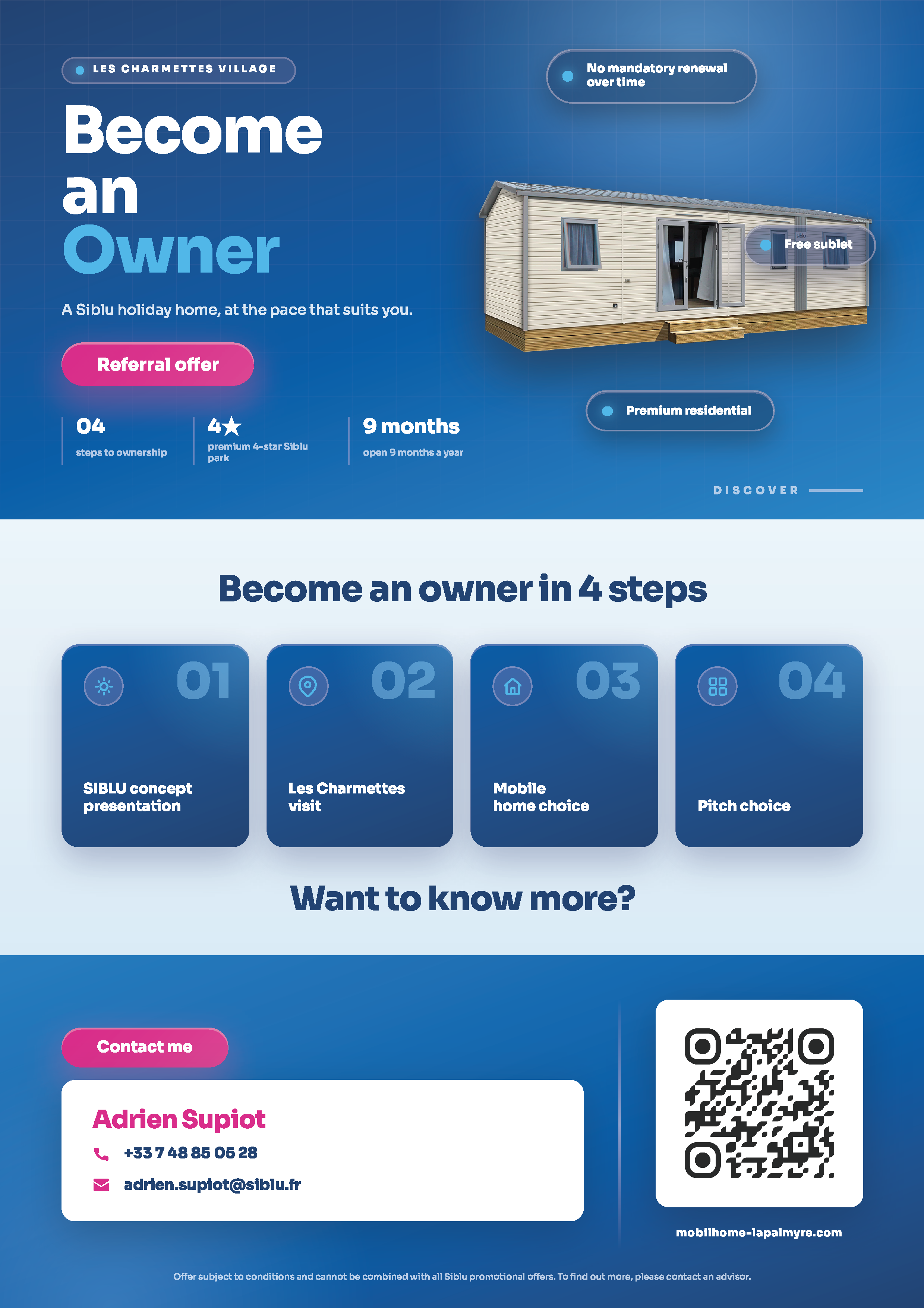English referral poster